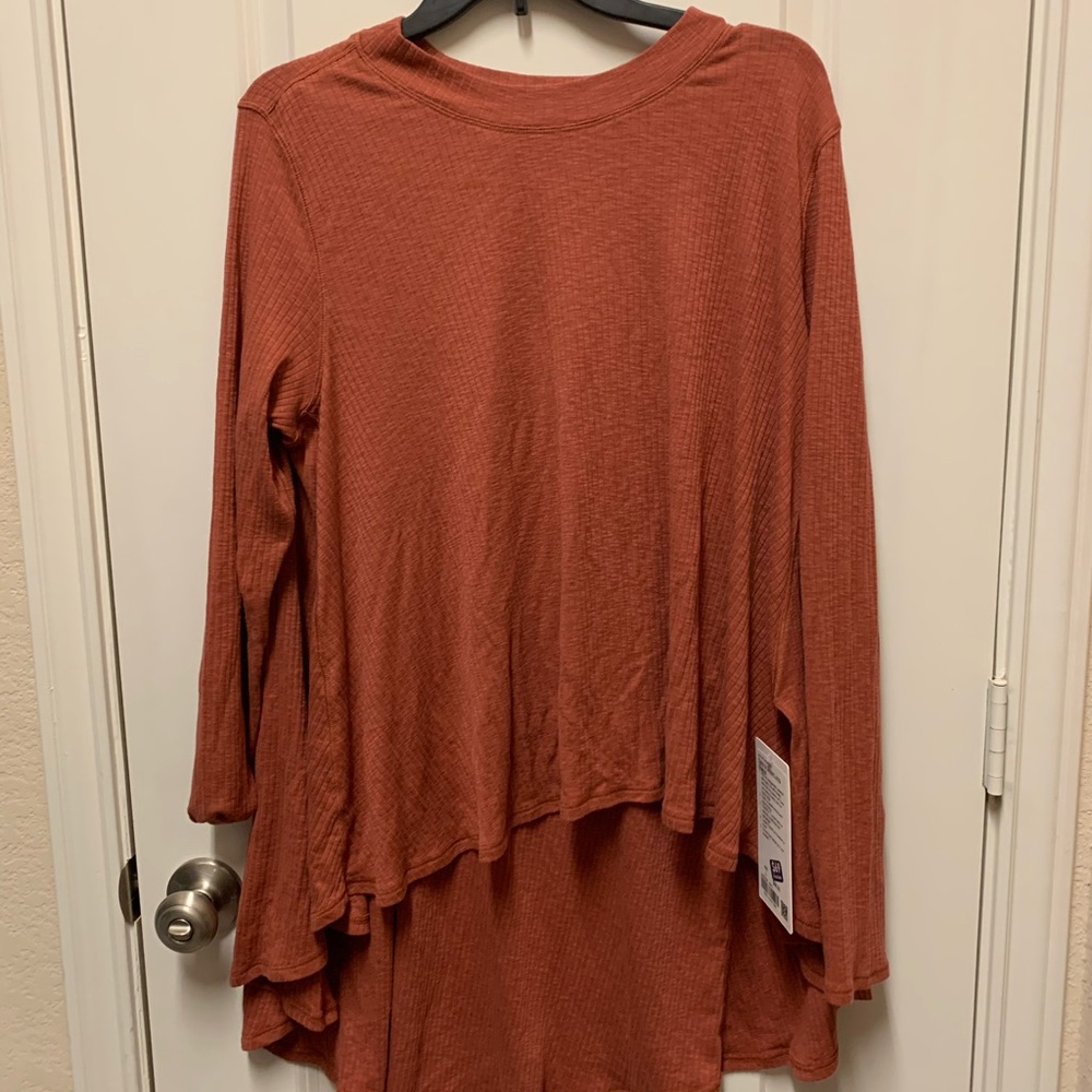 Lululemon dare to drape long sleeve, L